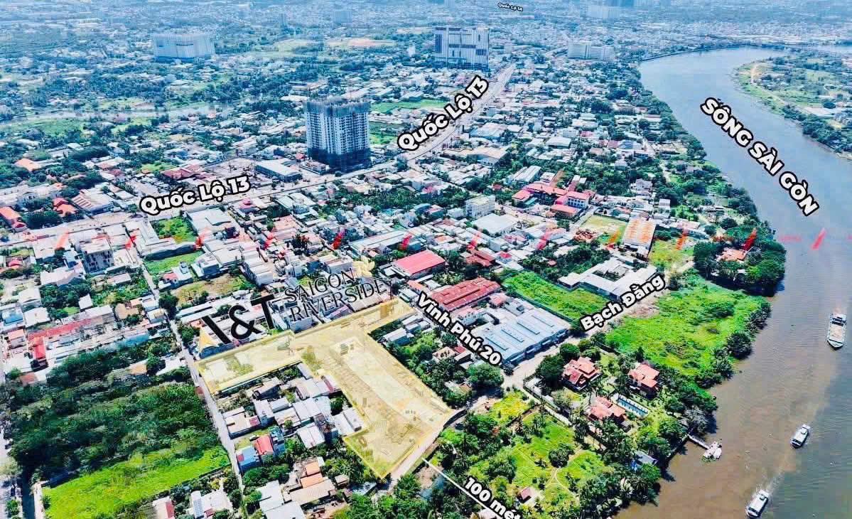 vị trí dự án at saigon riverside